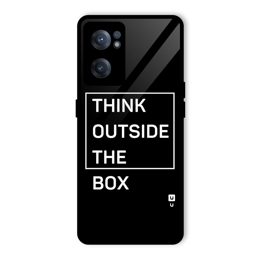 Always Think Outside Glass Back Case for OnePlus Nord CE 2 5G