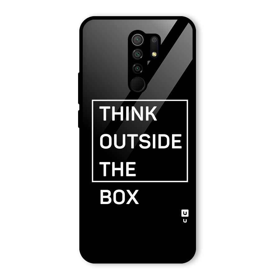 Always Think Outside Glass Back Case for Poco M2