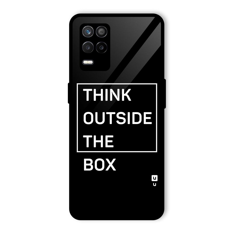 Always Think Outside Glass Back Case for Realme 8 5G