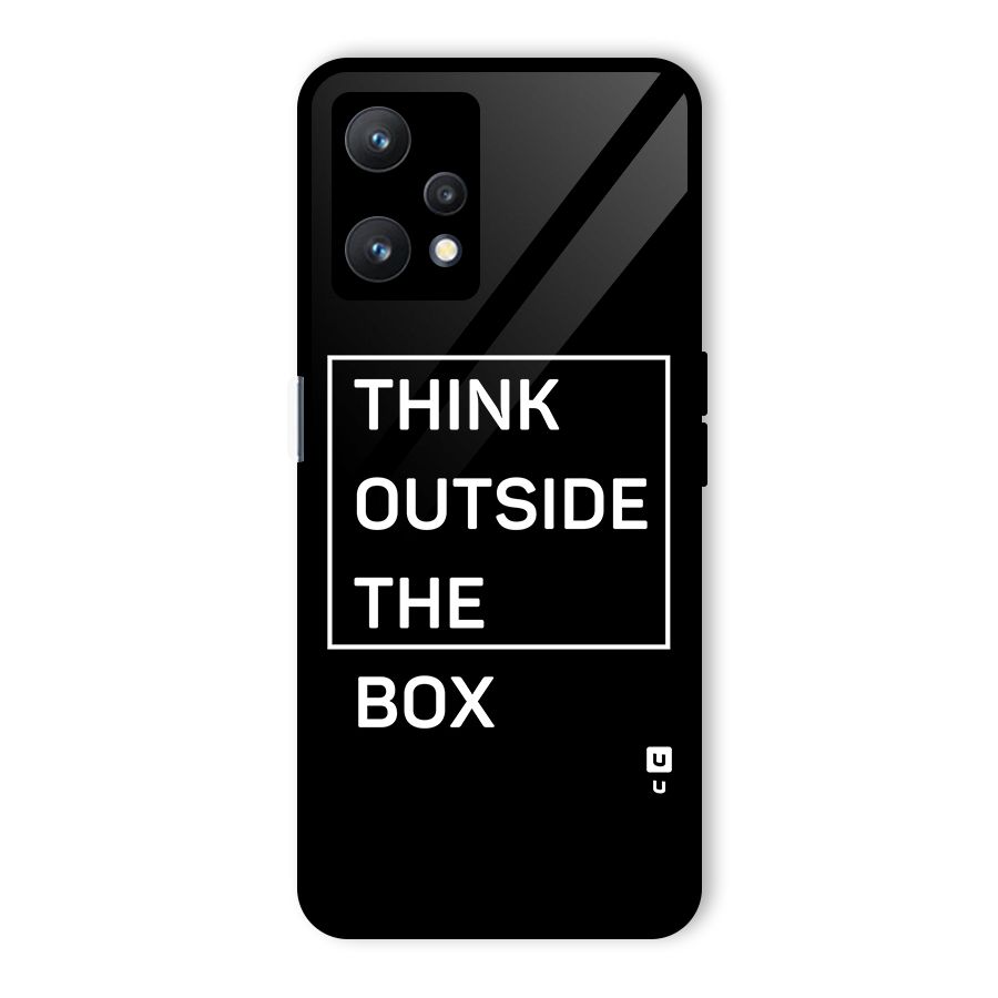 Always Think Outside Glass Back Case for Realme 9 Pro 5G