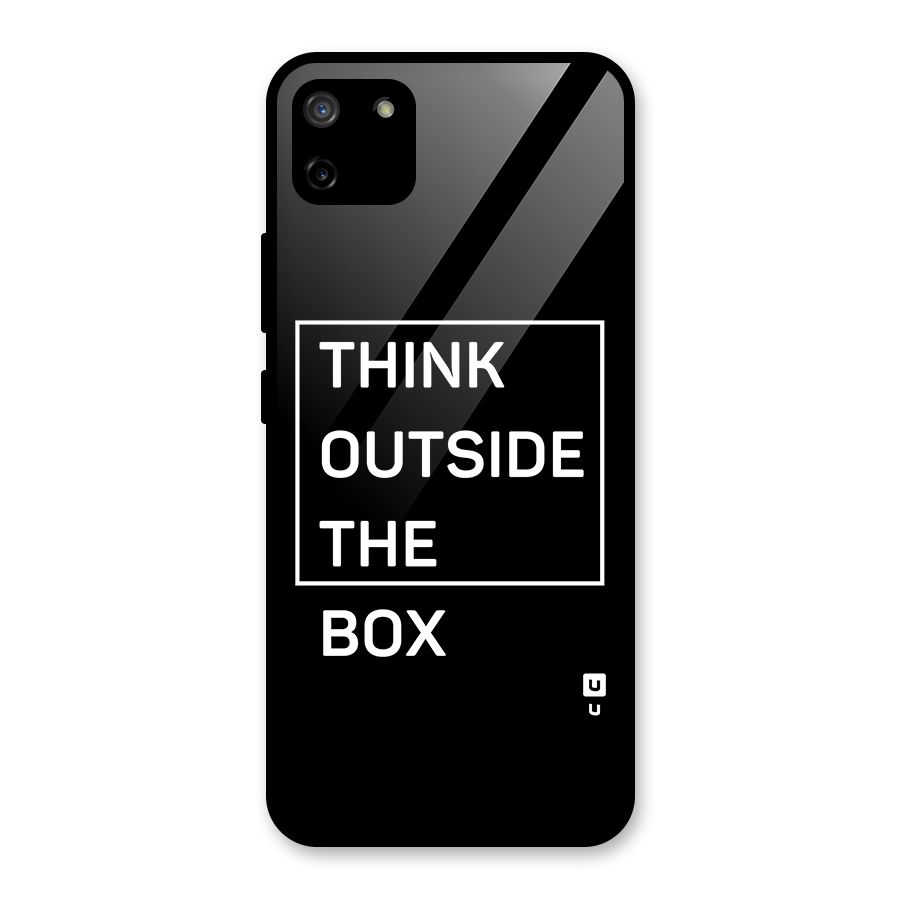 Always Think Outside Glass Back Case for Realme C11