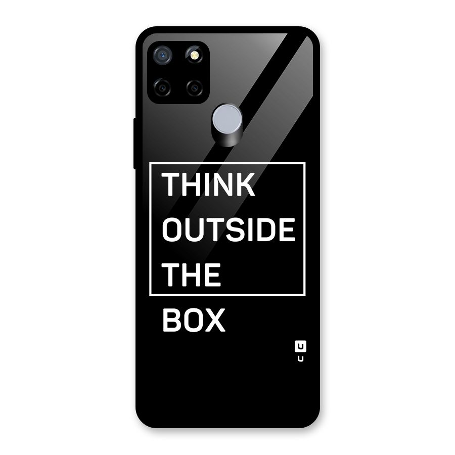 Always Think Outside Glass Back Case for Realme Narzo 20