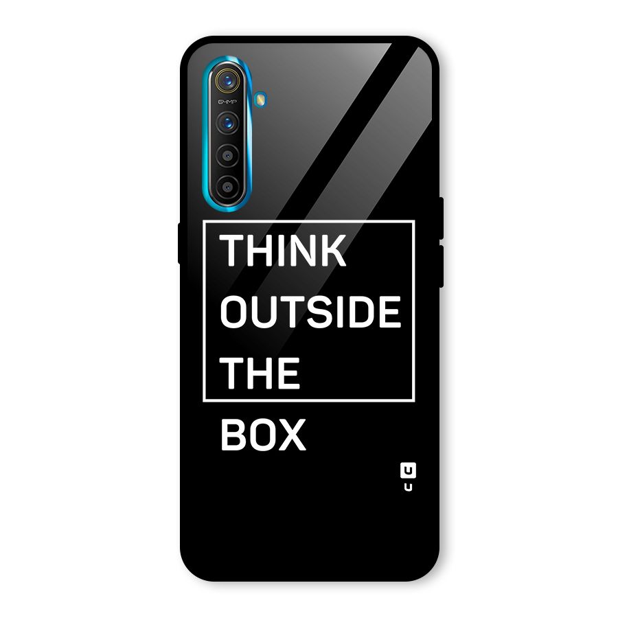 Always Think Outside Glass Back Case for Realme X2