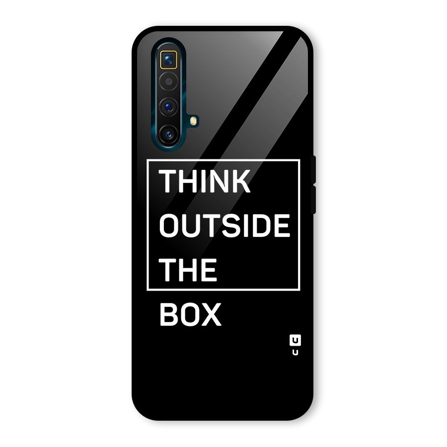 Always Think Outside Glass Back Case for Realme X3 SuperZoom