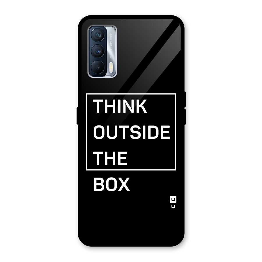 Always Think Outside Glass Back Case for Realme X7