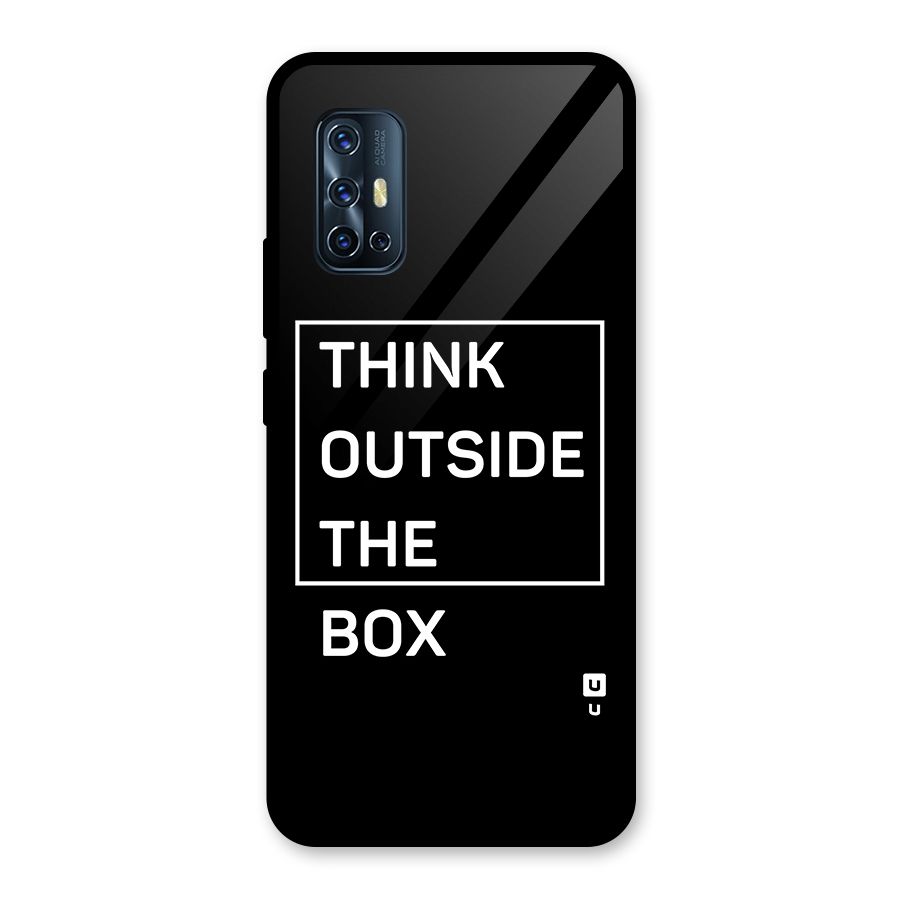 Always Think Outside Glass Back Case for Vivo V17