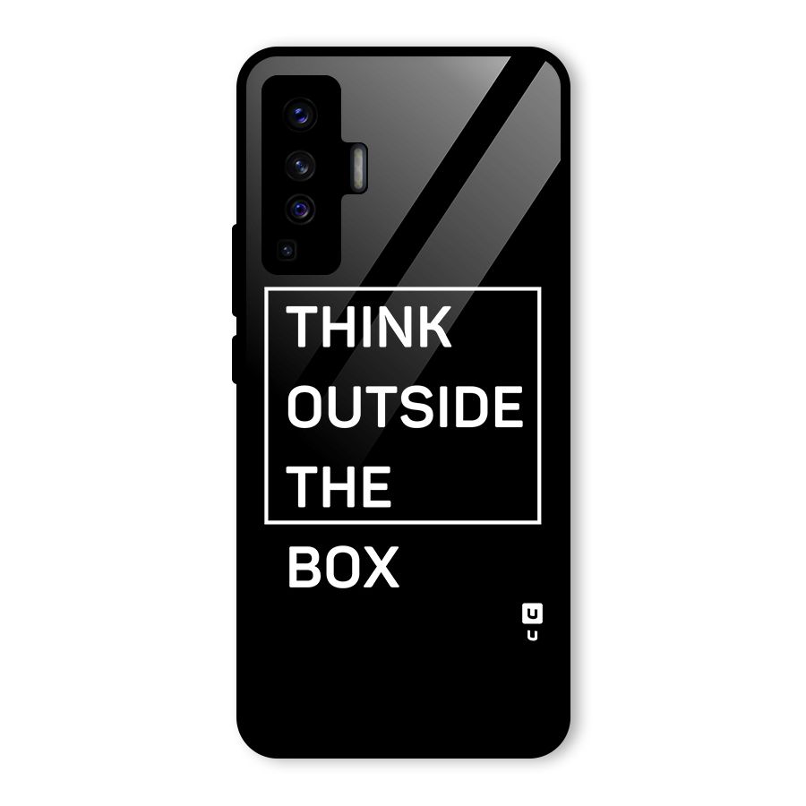 Always Think Outside Glass Back Case for Vivo X50