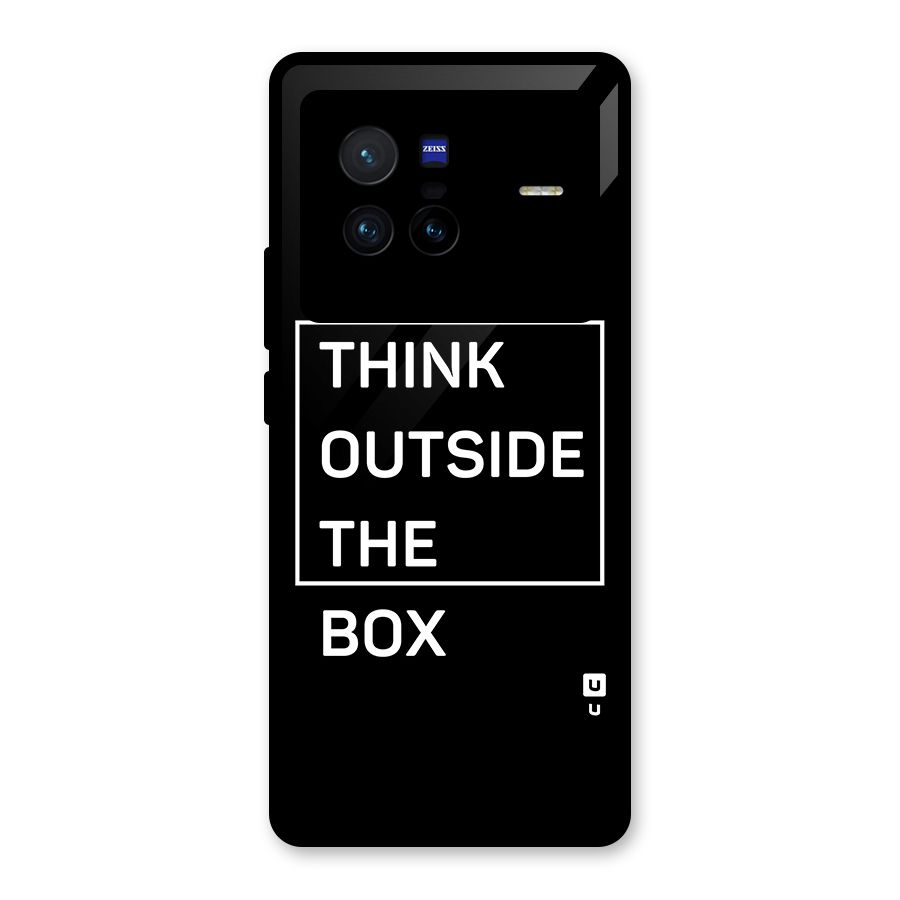 Always Think Outside Glass Back Case for Vivo X80