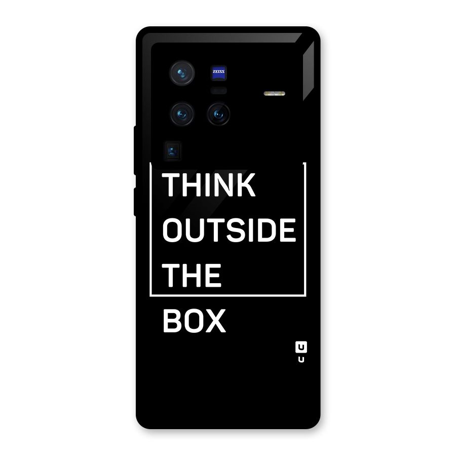 Always Think Outside Glass Back Case for Vivo X80 Pro