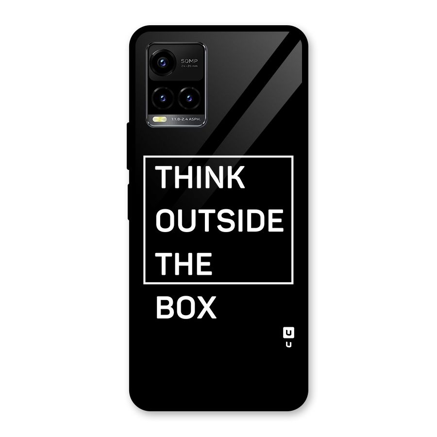 Always Think Outside Glass Back Case for Vivo Y21T