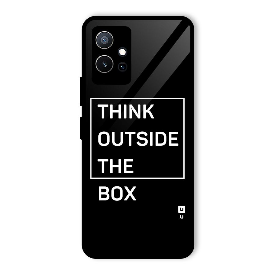 Always Think Outside Glass Back Case for Vivo Y75 5G