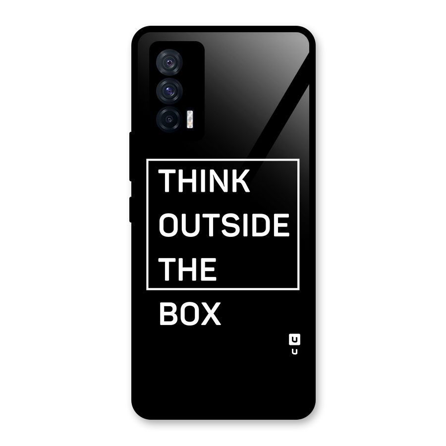 Always Think Outside Glass Back Case for Vivo iQOO 7 5G