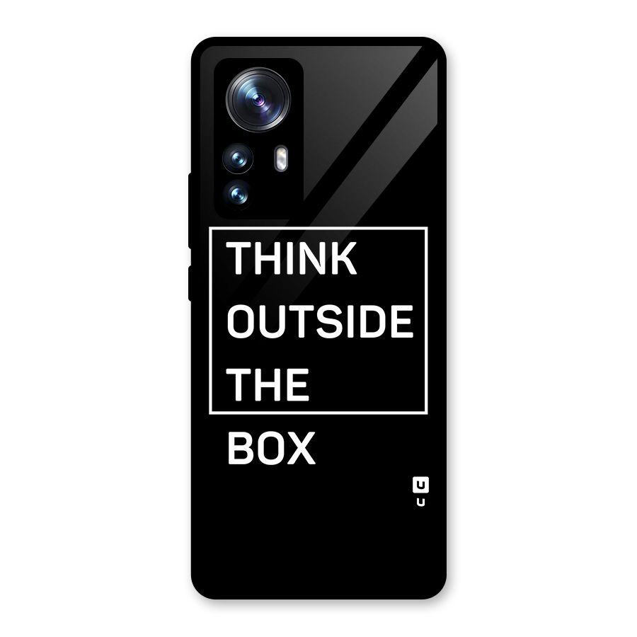 Always Think Outside Glass Back Case for Xiaomi 12 Pro