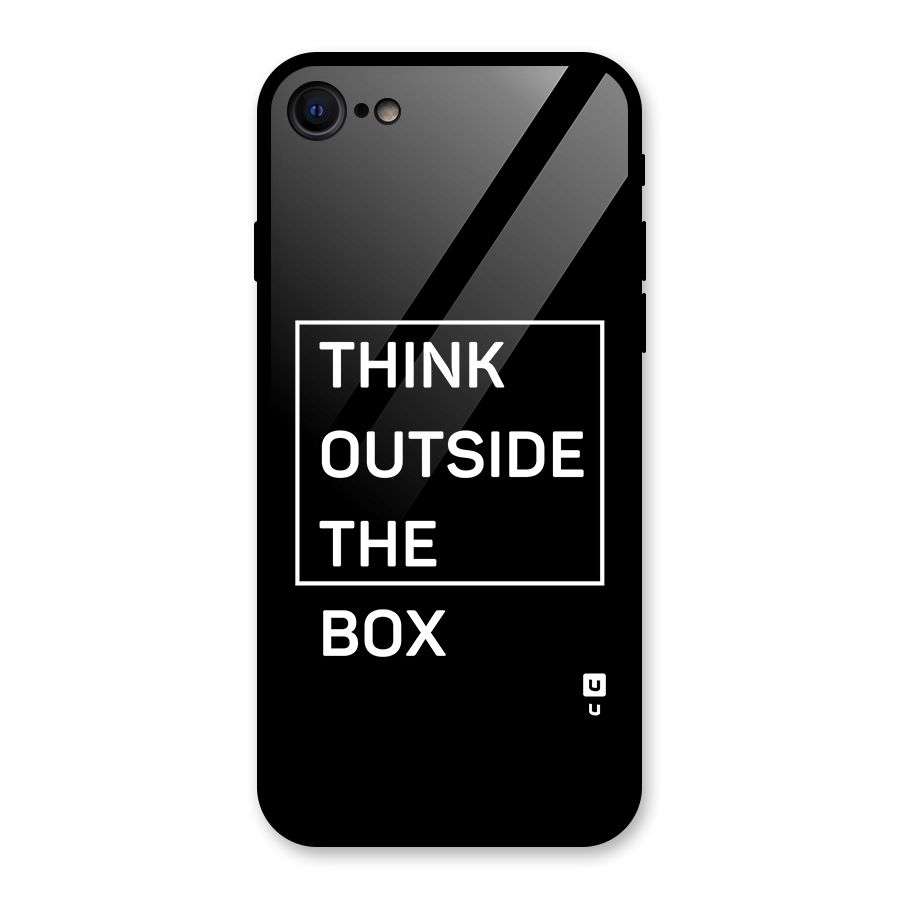 Always Think Outside Glass Back Case for iPhone 7