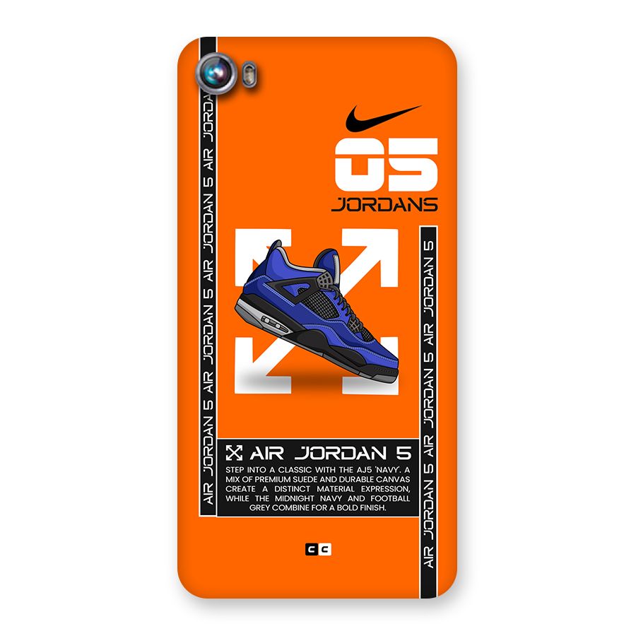 Amazing Air Shoes Back Case for Canvas Fire 4 (A107)