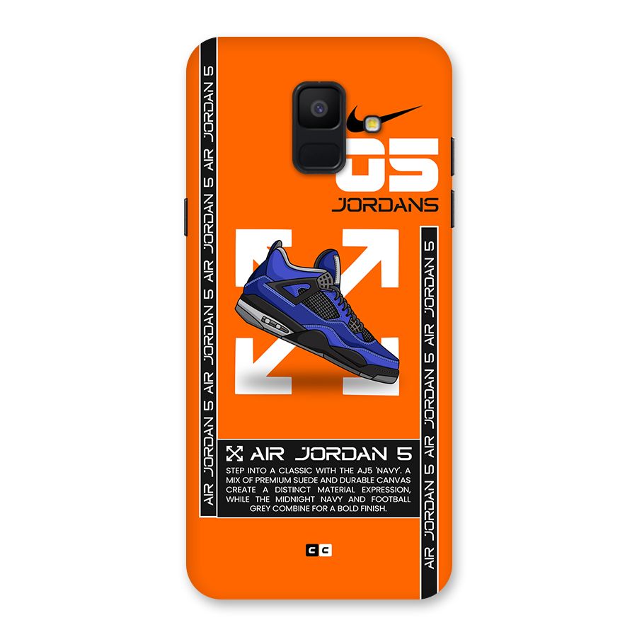 Amazing Air Shoes Back Case for Galaxy A6 (2018)