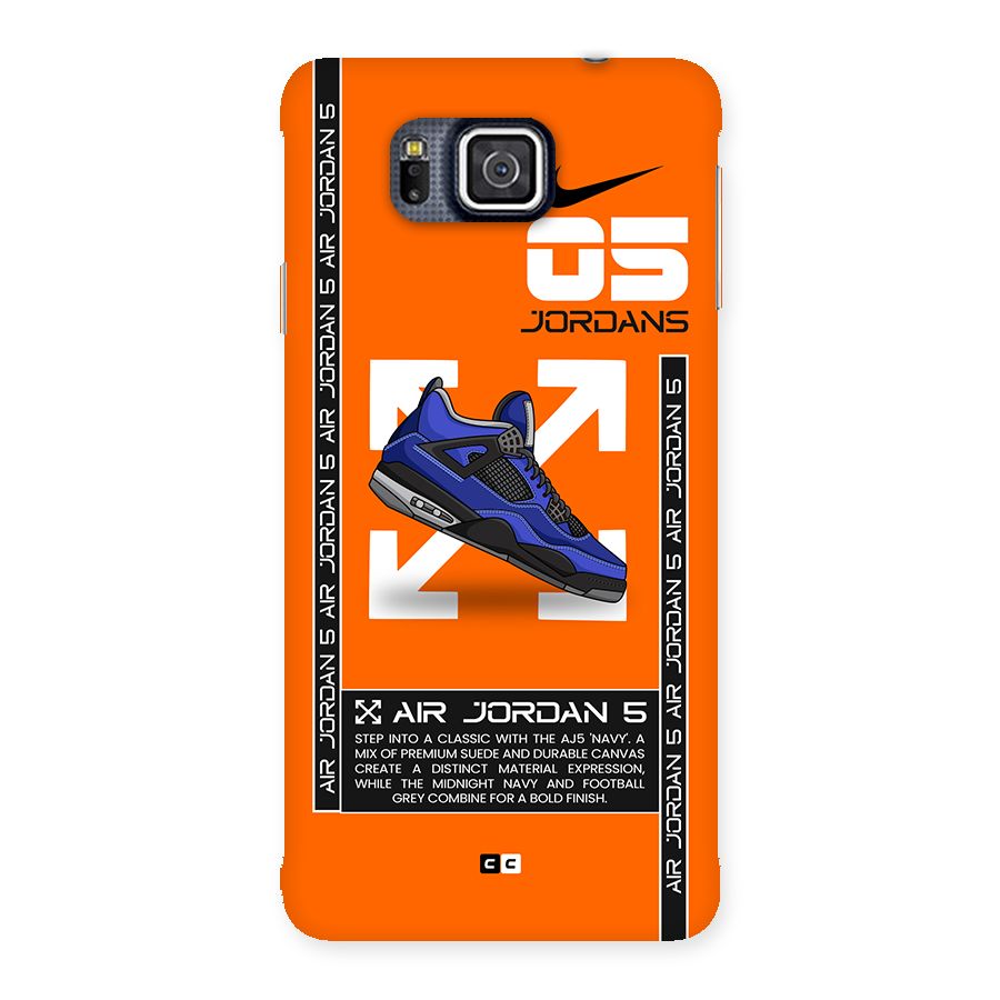 Amazing Air Shoes Back Case for Galaxy Alpha
