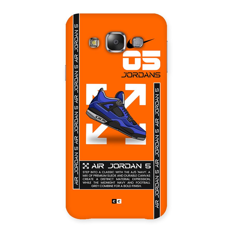 Amazing Air Shoes Back Case for Galaxy E7