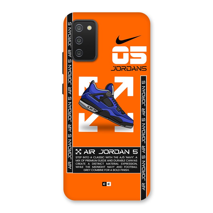 Amazing Air Shoes Back Case for Galaxy F02s