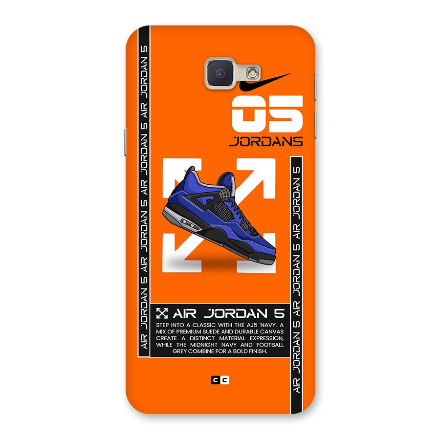 Amazing Air Shoes Back Case for Galaxy J5 Prime