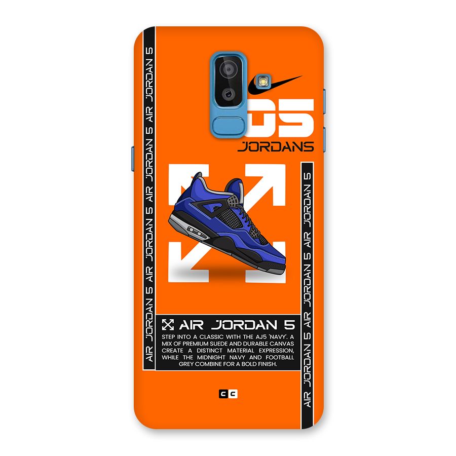 Amazing Air Shoes Back Case for Galaxy J8
