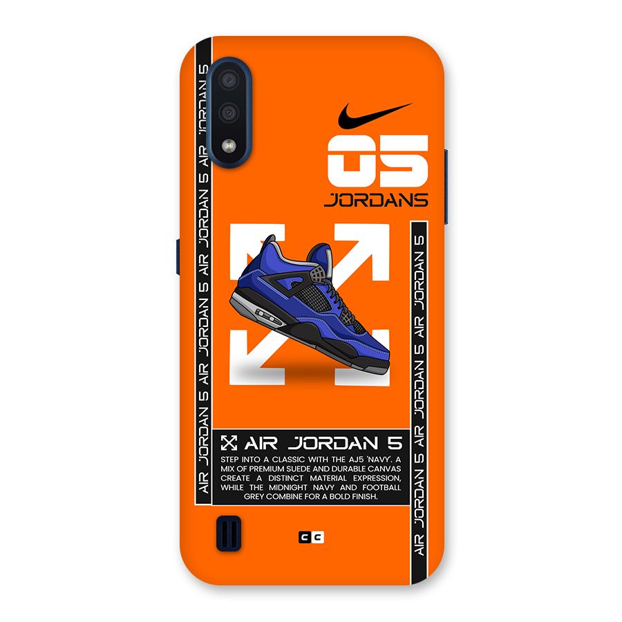 Amazing Air Shoes Back Case for Galaxy M01