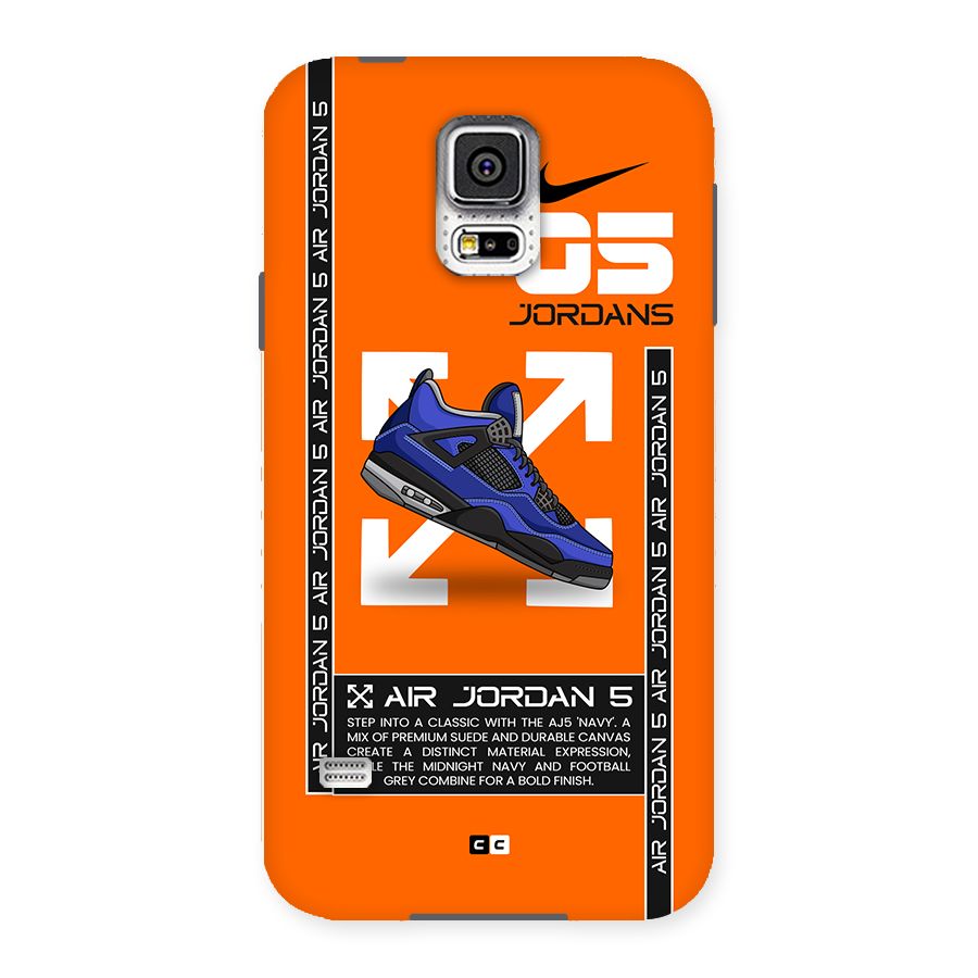 Amazing Air Shoes Back Case for Galaxy S5