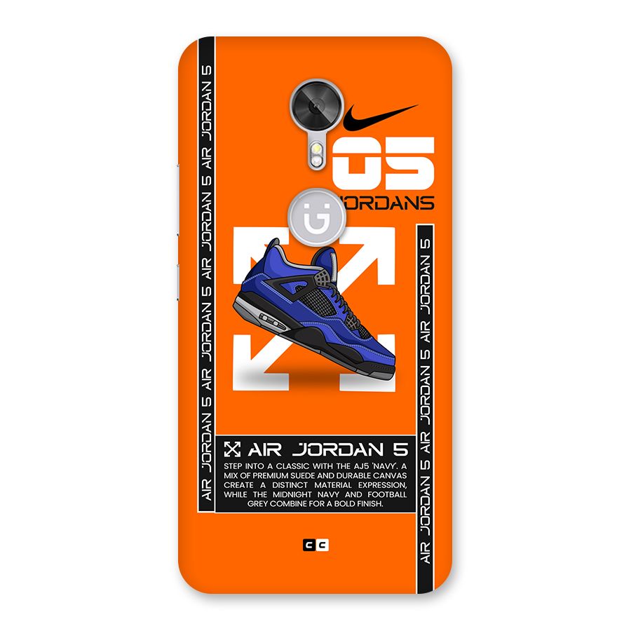 Amazing Air Shoes Back Case for Gionee A1