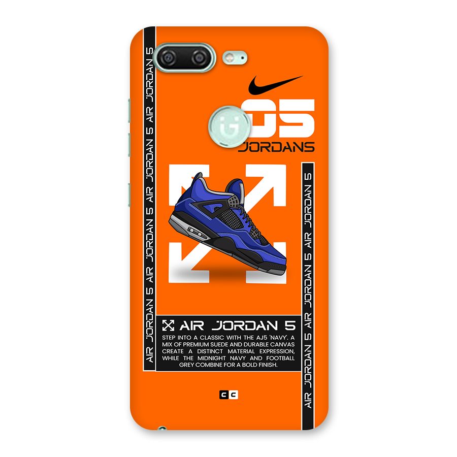 Amazing Air Shoes Back Case for Gionee S10