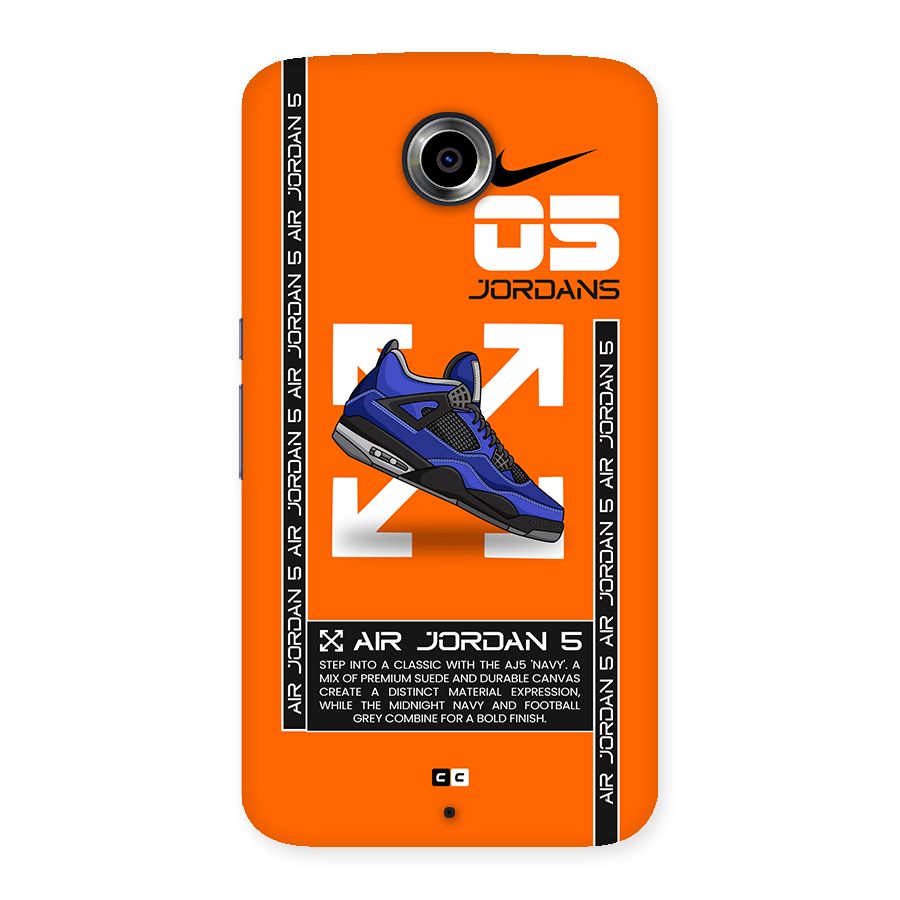 Amazing Air Shoes Back Case for Google Nexus 6