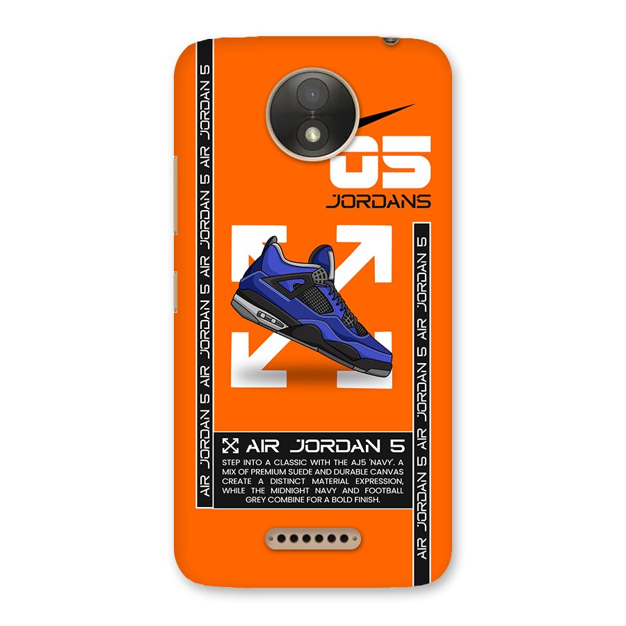 Amazing Air Shoes Back Case for Moto C Plus