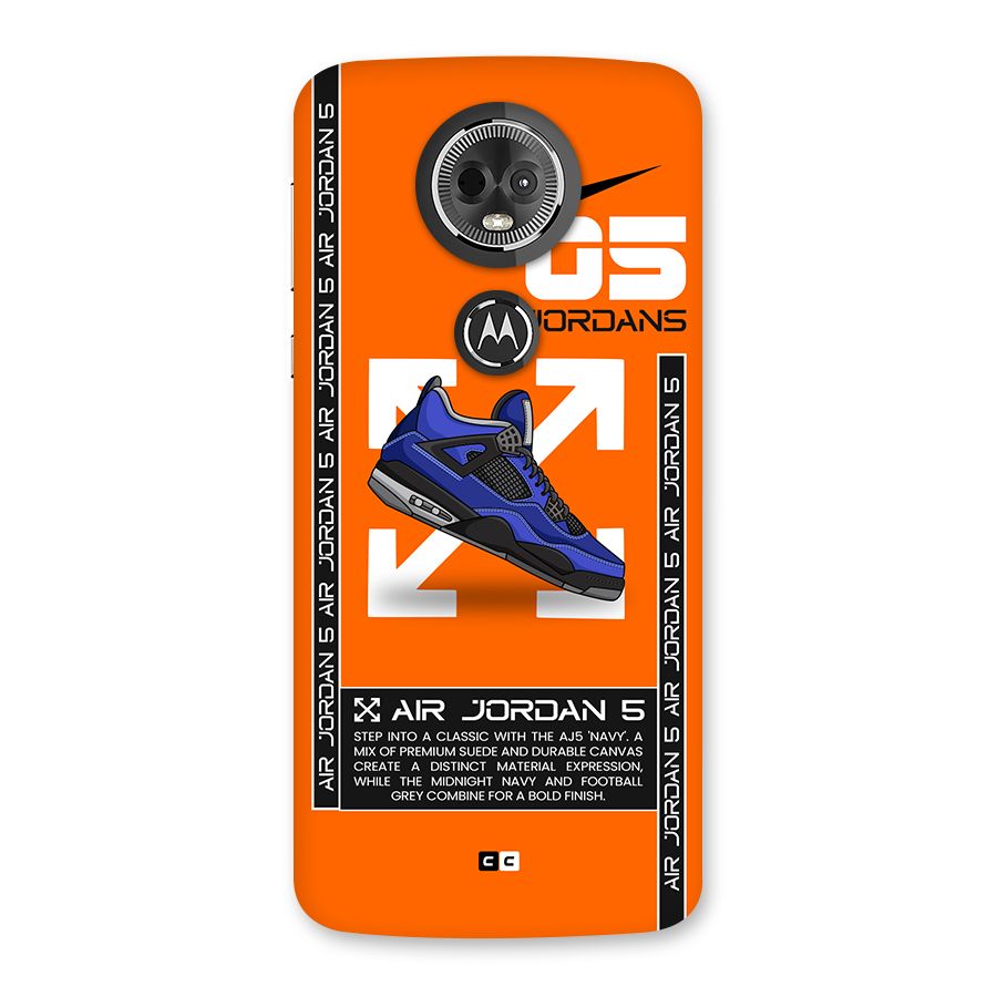 Amazing Air Shoes Back Case for Moto E5 Plus
