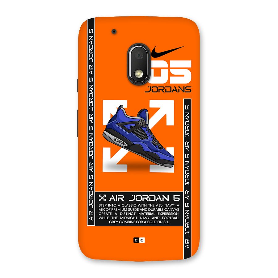 Amazing Air Shoes Back Case for Moto G4 Play
