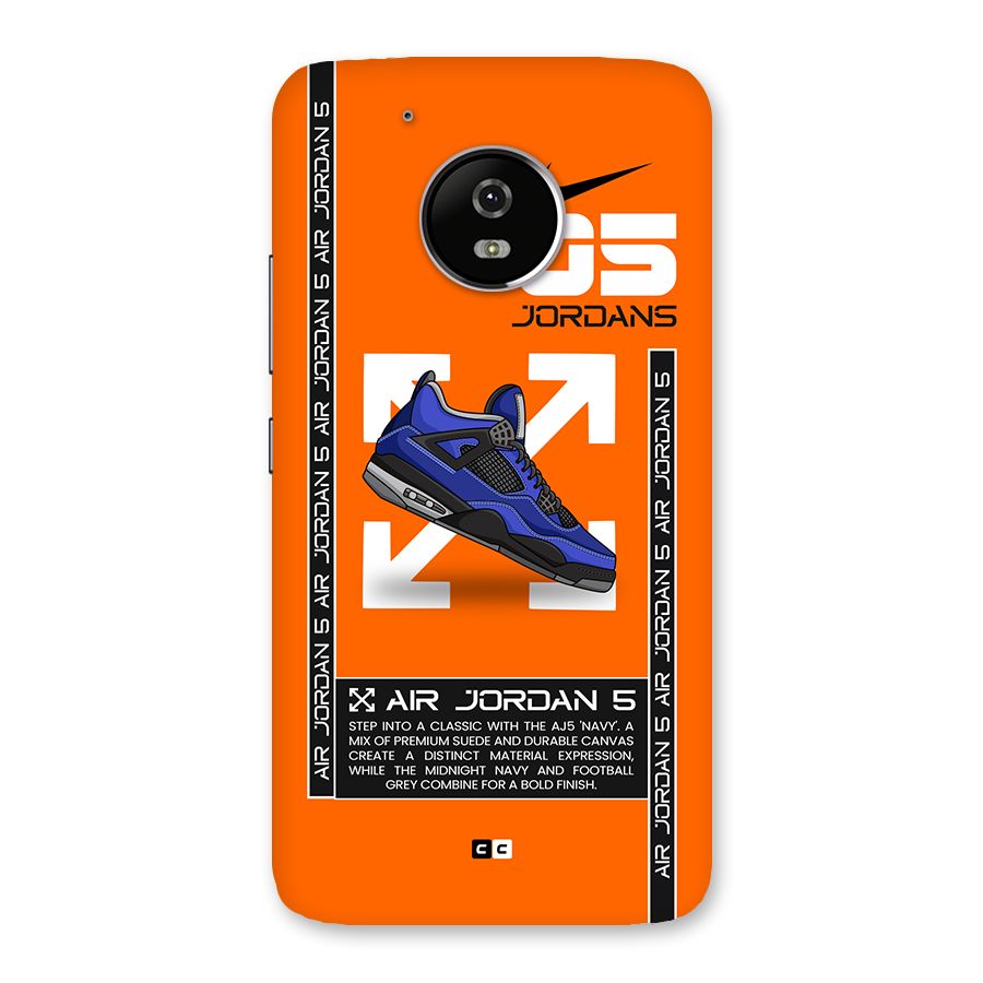 Amazing Air Shoes Back Case for Moto G5
