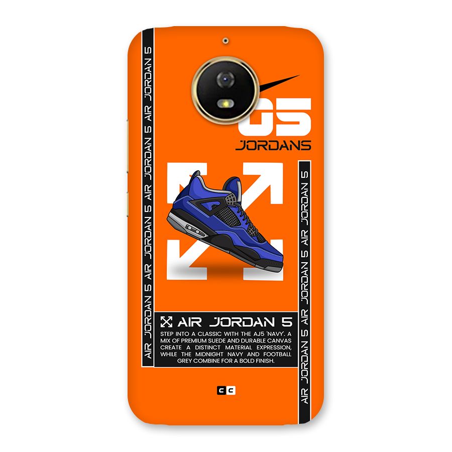 Amazing Air Shoes Back Case for Moto G5s