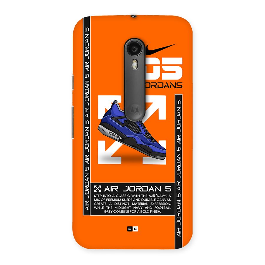 Amazing Air Shoes Back Case for Moto G Turbo