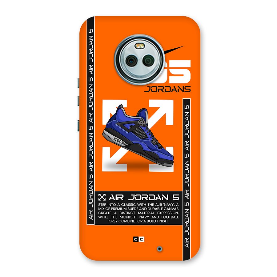 Amazing Air Shoes Back Case for Moto X4
