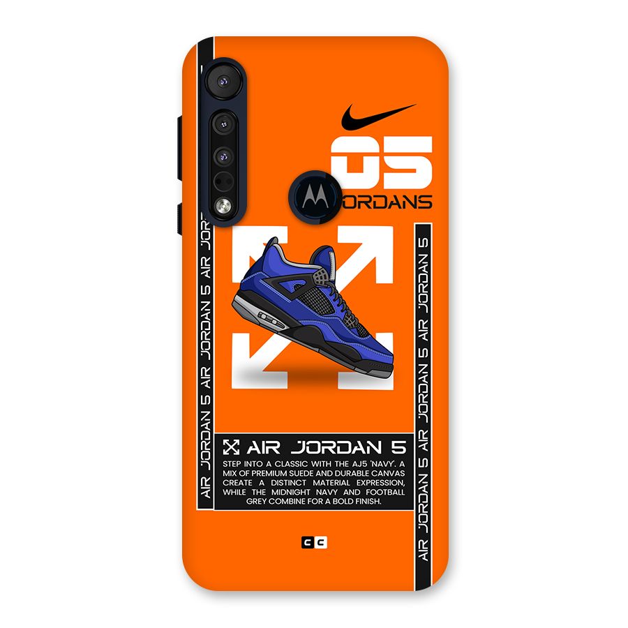 Amazing Air Shoes Back Case for Motorola One Macro