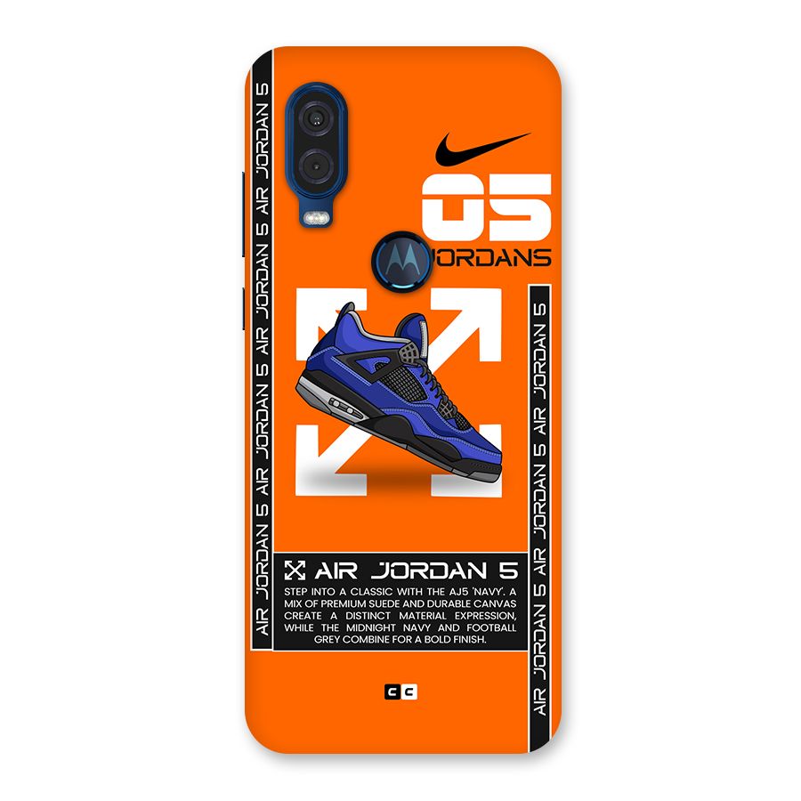 Amazing Air Shoes Back Case for Motorola One Vision