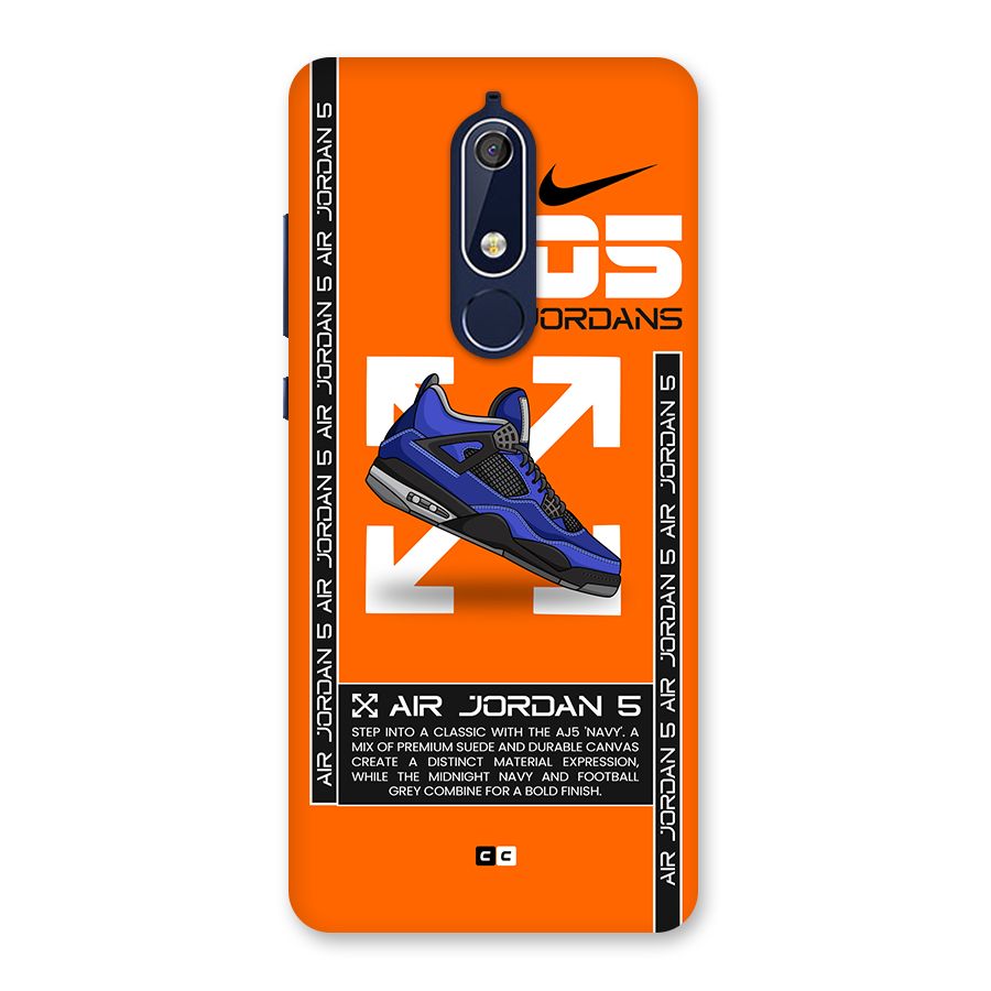 Amazing Air Shoes Back Case for Nokia 5.1