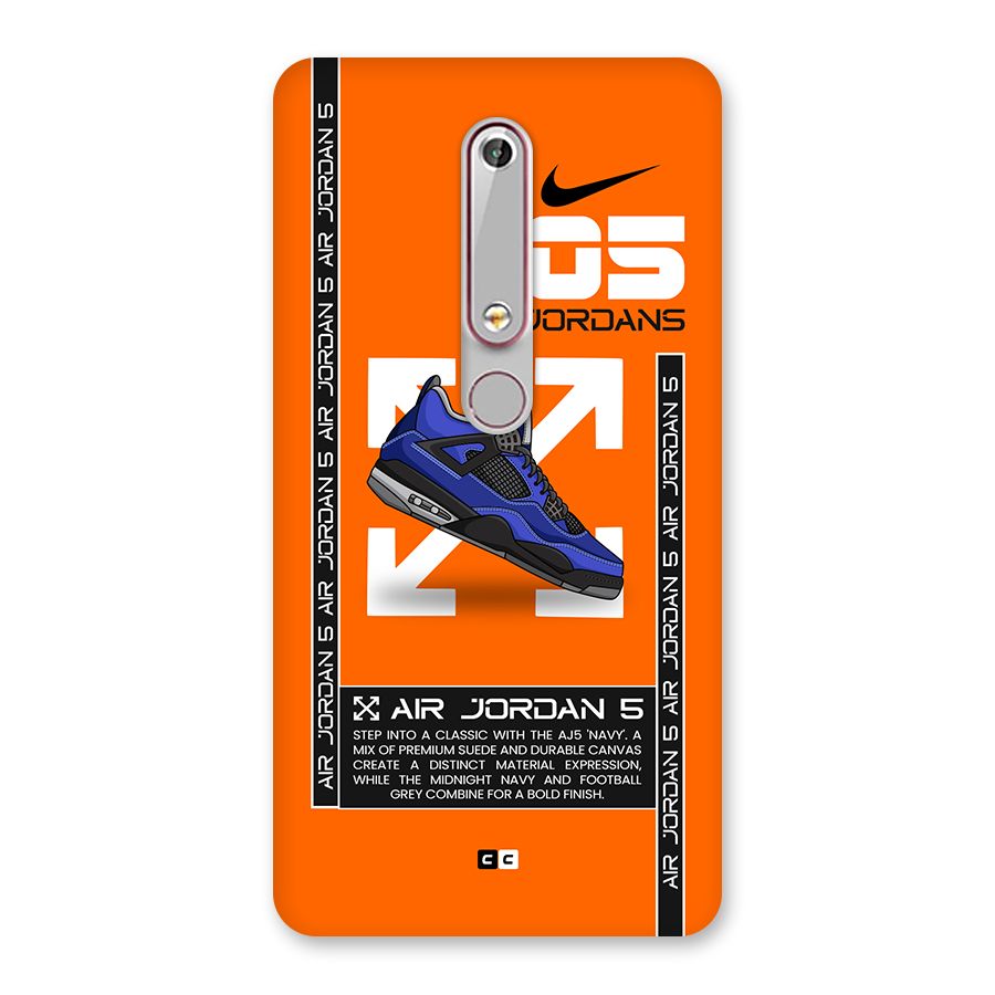 Amazing Air Shoes Back Case for Nokia 6.1