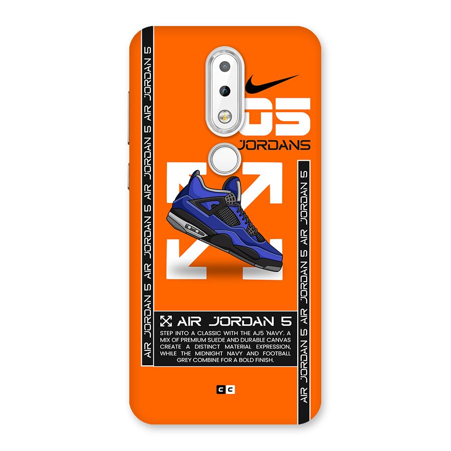 Amazing Air Shoes Back Case for Nokia 6.1 Plus