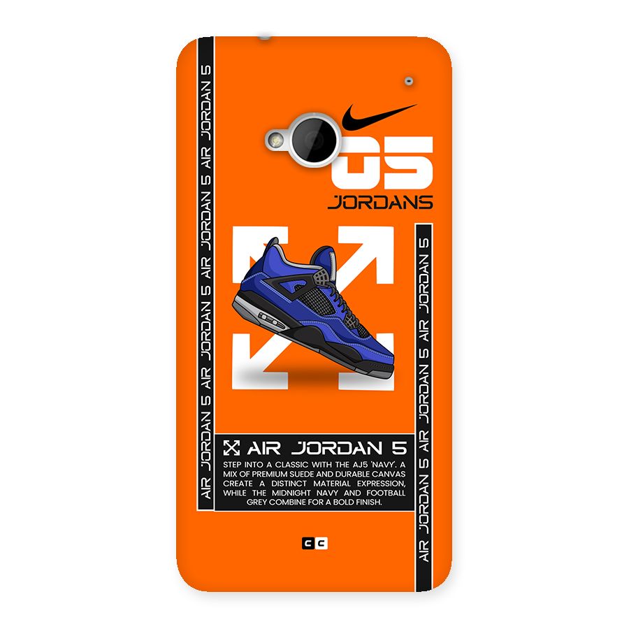 Amazing Air Shoes Back Case for One M7 (Single Sim)