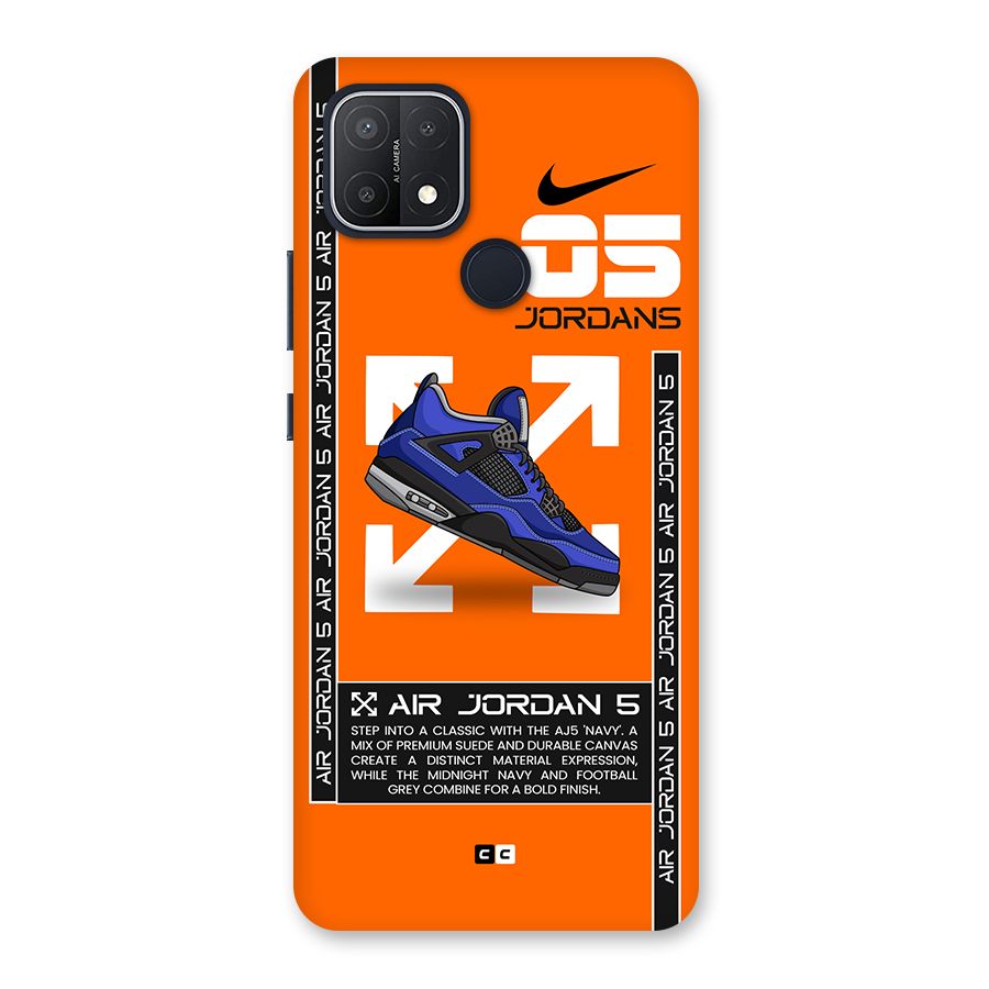 Amazing Air Shoes Back Case for Oppo A15