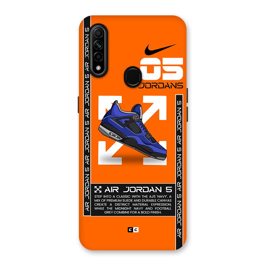Amazing Air Shoes Back Case for Oppo A31