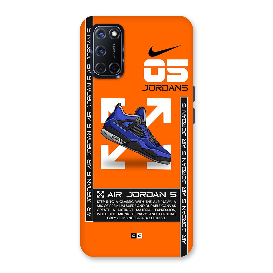 Amazing Air Shoes Back Case for Oppo A52