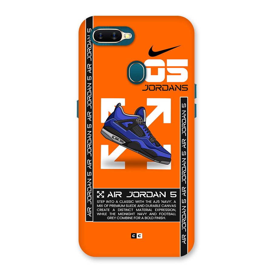 Amazing Air Shoes Back Case for Oppo A7
