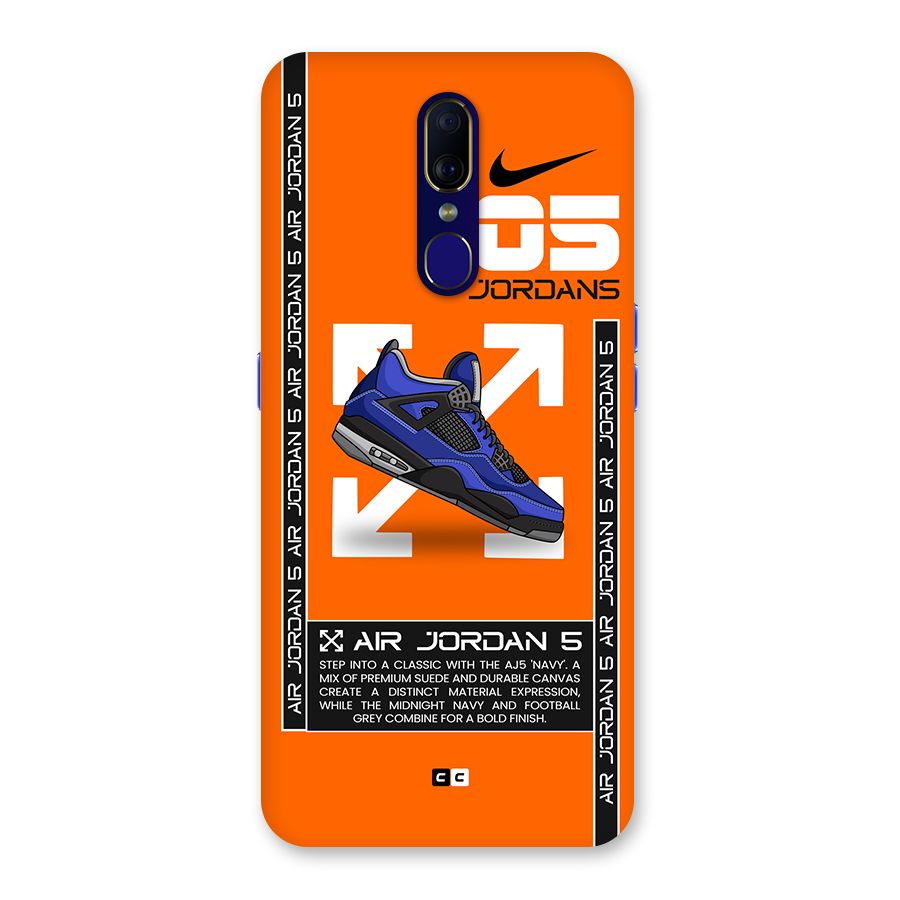 Amazing Air Shoes Back Case for Oppo A9