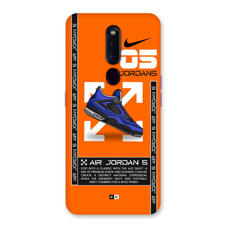 Amazing Air Shoes Back Case for Oppo F11 Pro