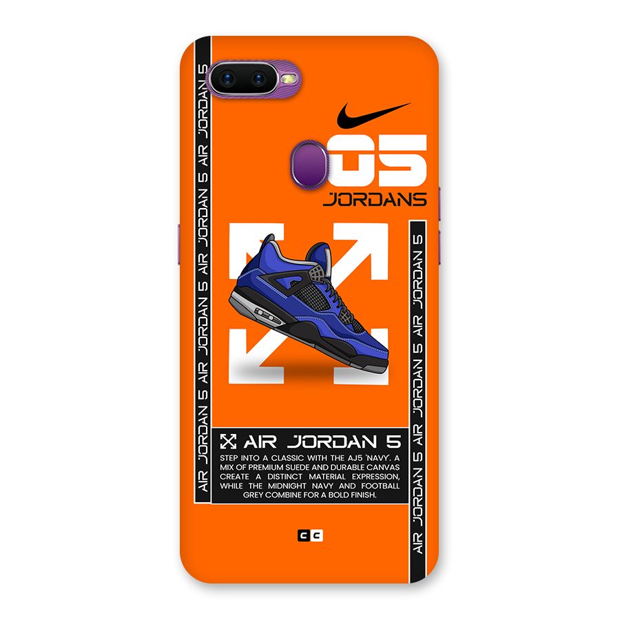 Amazing Air Shoes Back Case for Oppo F9